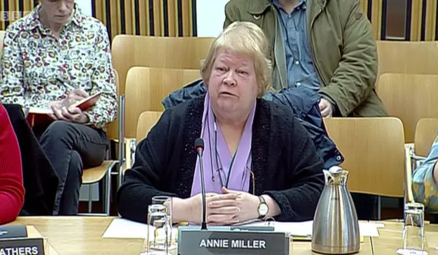 
          Annie Miller from the Citizen's Basic Income Network in Scotland
        