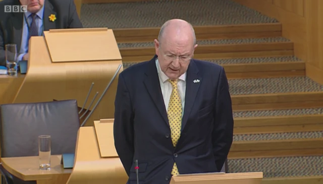 Tory MSP Bill Bowman