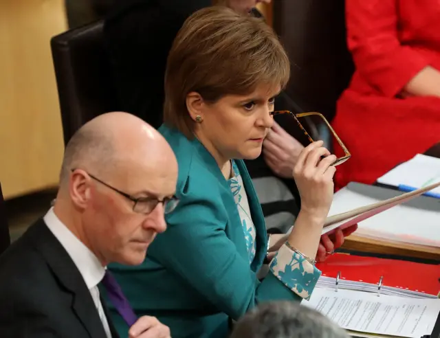 Deputy First Minister John Swinney