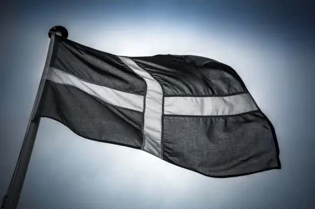 The Cornish flag