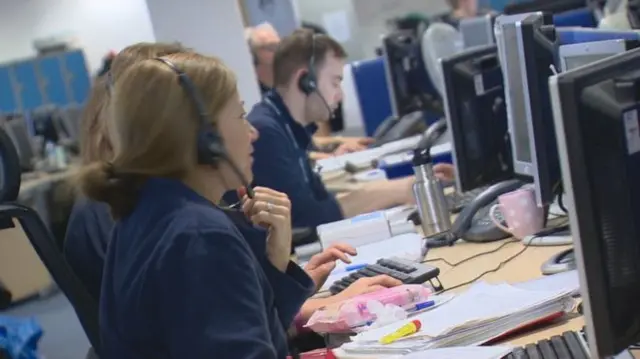 Police Scotland call centre