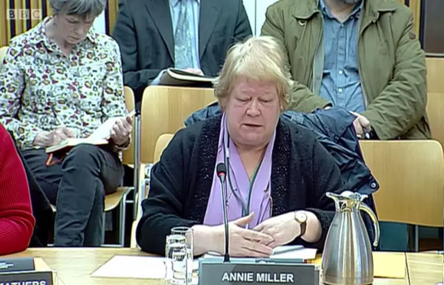 
          Annie Miller from the Citizen's Basic Income Network in Scotland
        