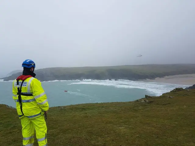 The search continues on land, sea and air