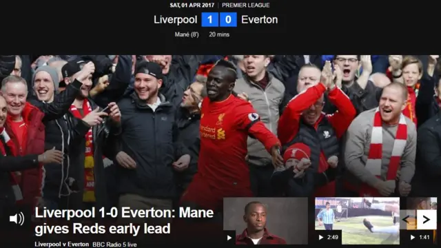 Liverpool v Everton