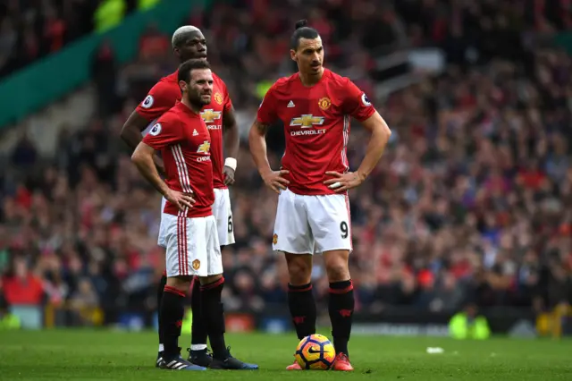 Ibrahimovic, Pogba, Mata