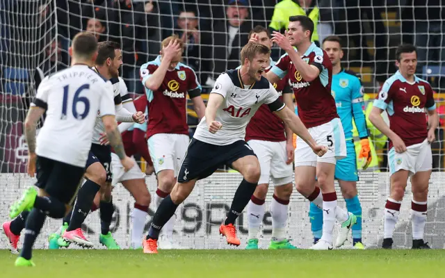 Eric Dier celebrates