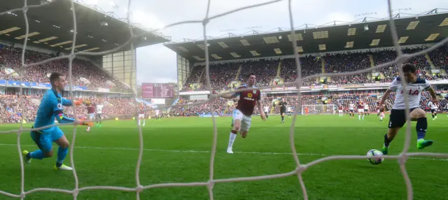 Son Heung-min scores