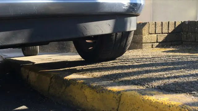 Car on a pavement