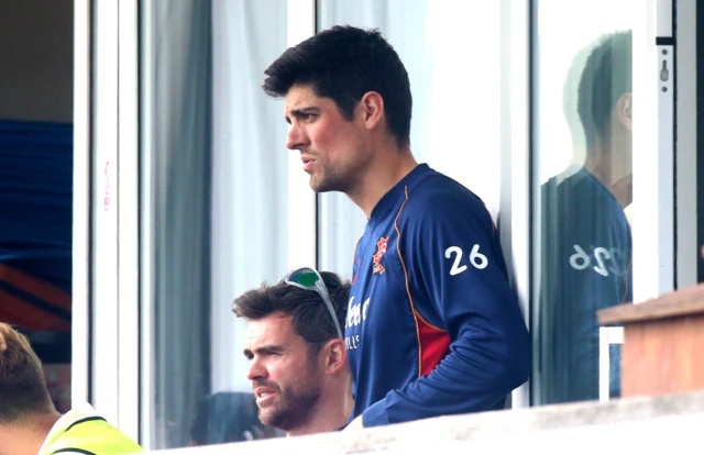 James Anderson Alastair Cook