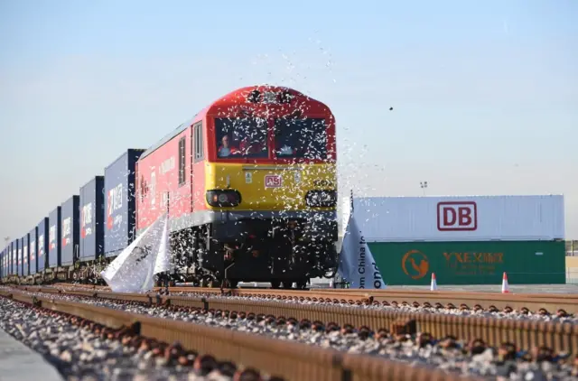 China-London train