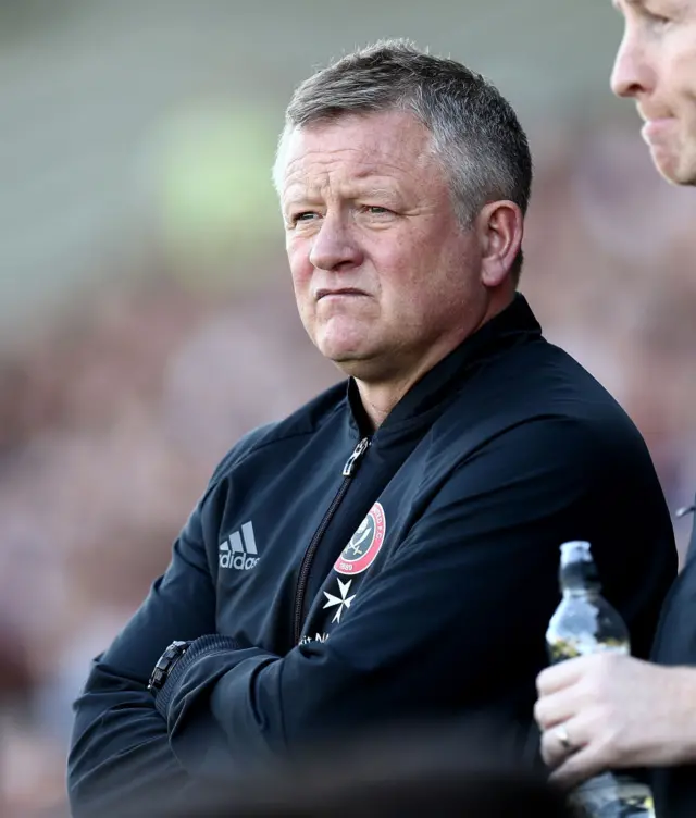 Sheffield United manager, Chris Wilder