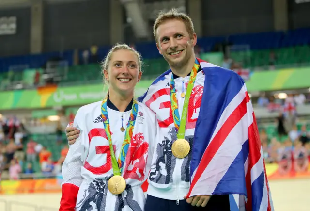 Laura and Jason Kenny