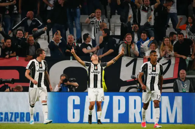 Juventus celebrate