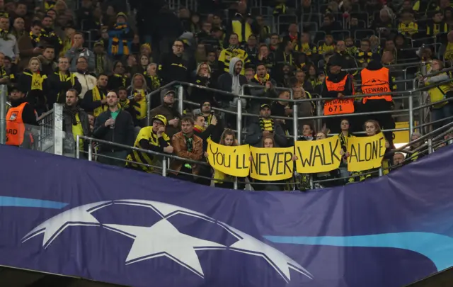 You'll Never Walk Alone banner