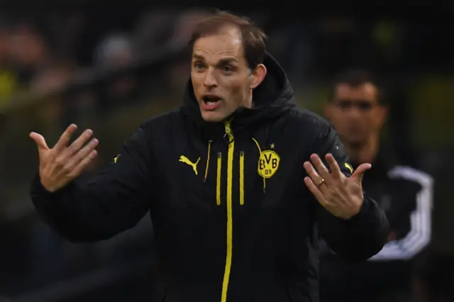 Thomas Tuchel reacts