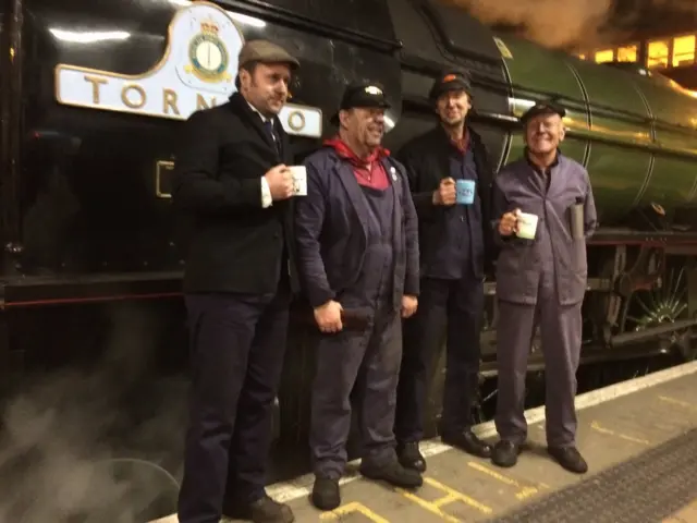 Footplate crew