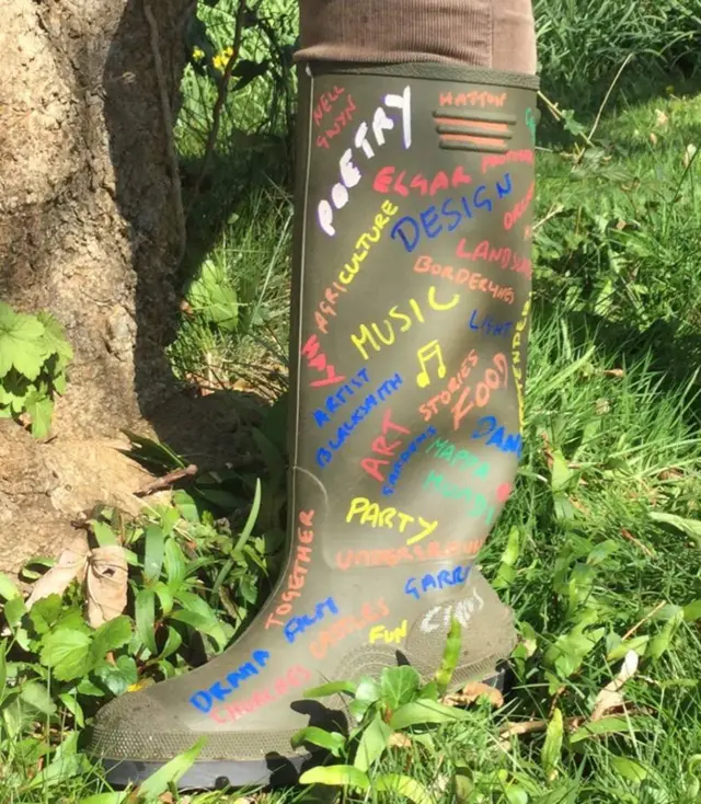 Wellington boot