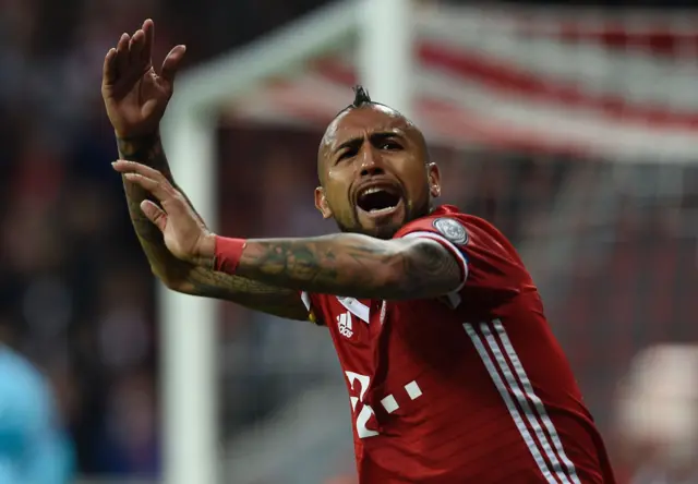 Vidal celebrates