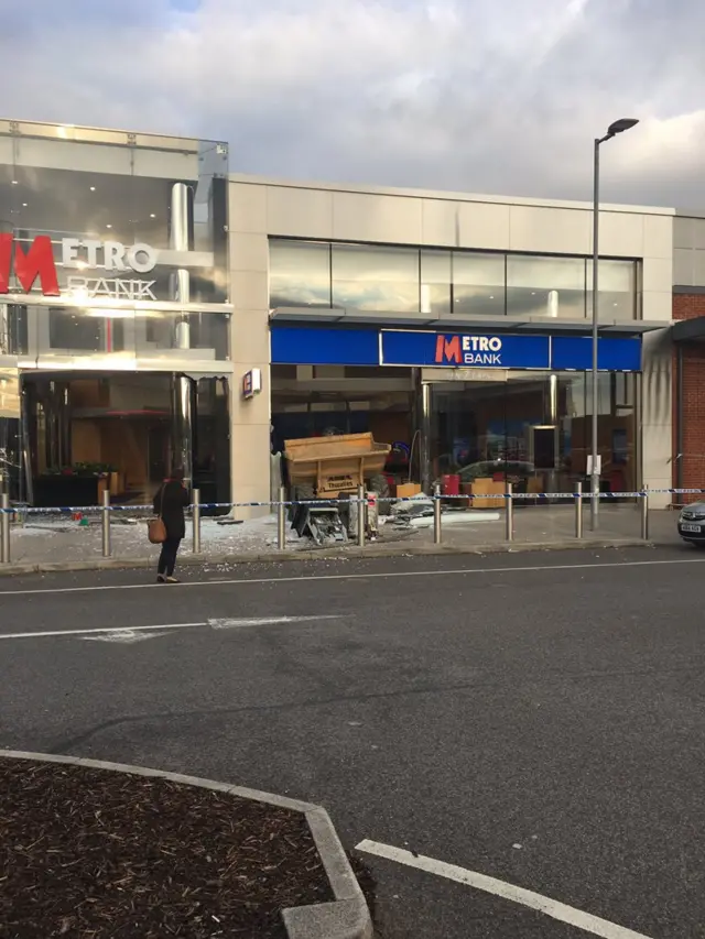 ATM stolen from bank in MK