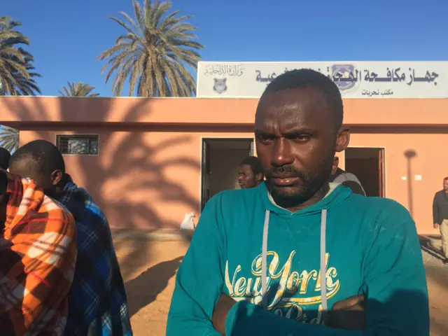 Survivor Mohammed Amine