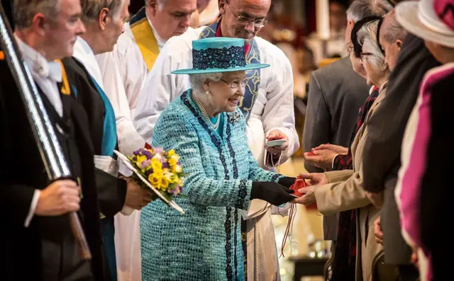 Queen on Maundy Thursday