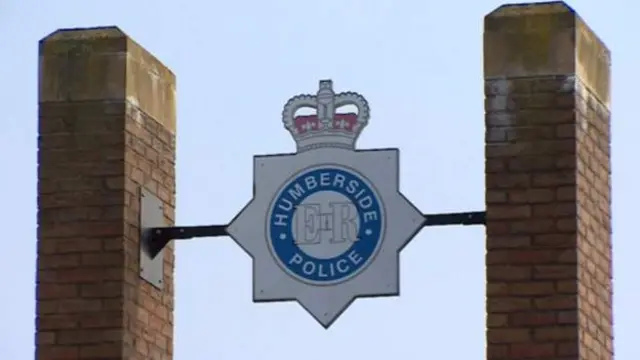 Humberside Police sign