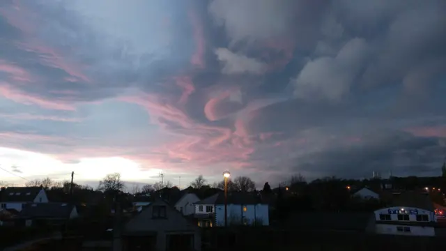 Clouds over Guiseley