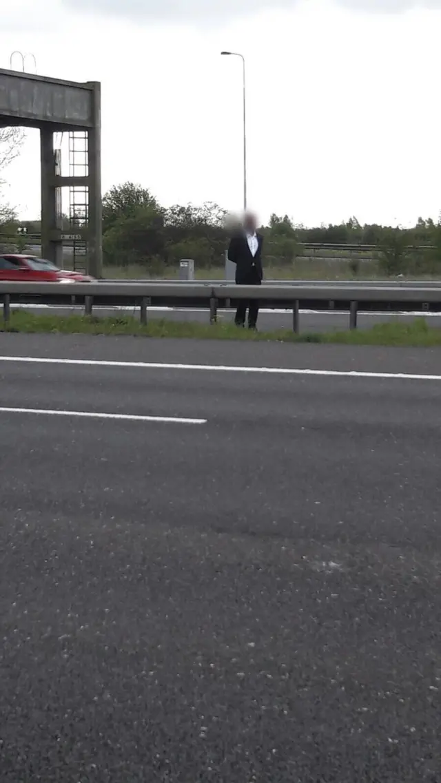 Man on M6