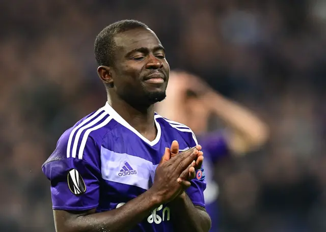 Frank Acheampong reacts