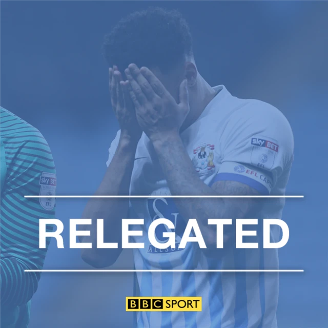 Coventry relegated