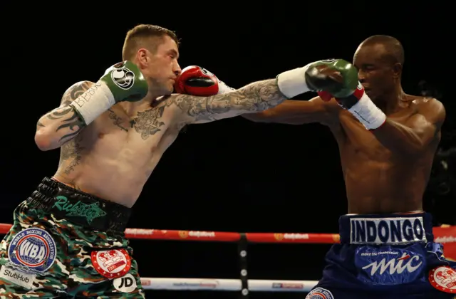 Ricky Burns v Julius Indongo