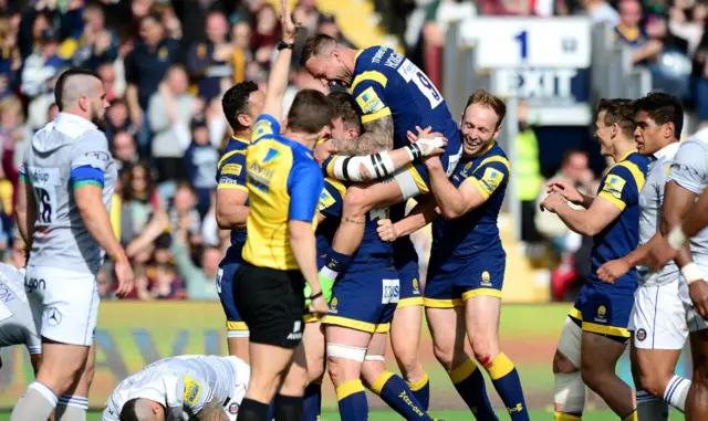 Worcester celebrate