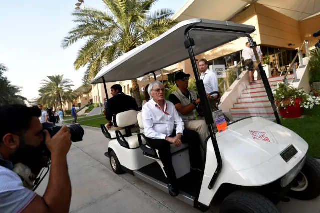 Former Formula 1 boss Bernie Ecclestone