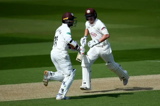 Sangakkara and Burns