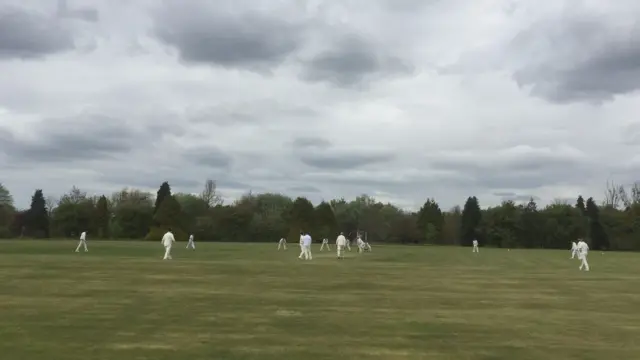 BBC Caversham CC in action