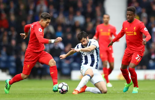 West Brom 0-1 Liverpool