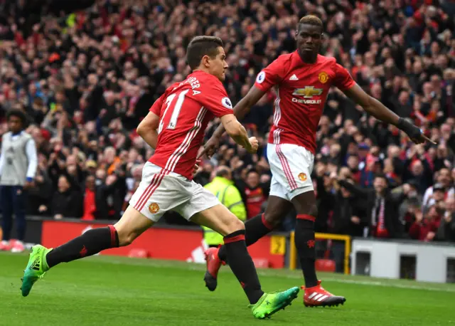 Ander Herrera and Paul Pogba