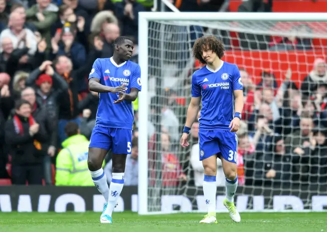 Kurt Zouma and David Luiz