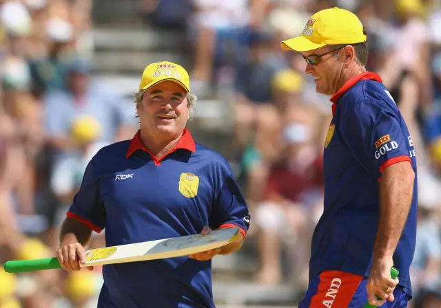 Allan Lamb and Graeme Hick