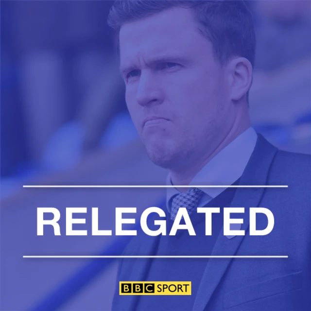 Chesterfield relegated