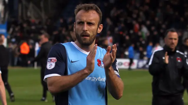 Leyton Orient captain Liam Kelly