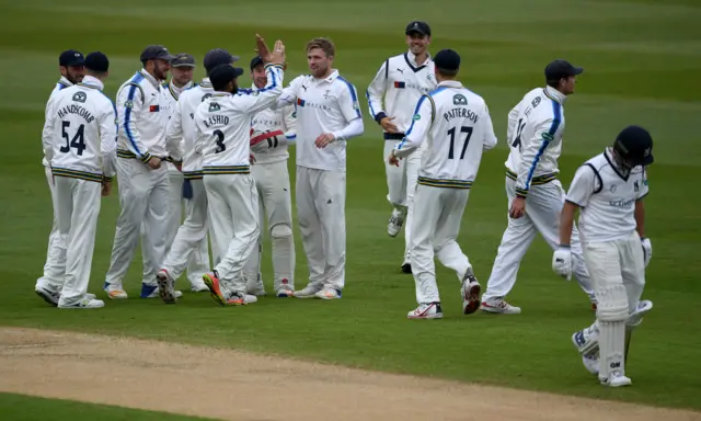 Yorkshire celebrate