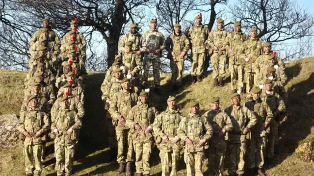 In April soldiers from the Royal Regiment of Scotland marked the 10th anniversary of its creation