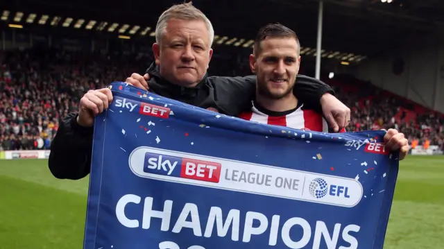 Chris Wilder and Billy Sharp