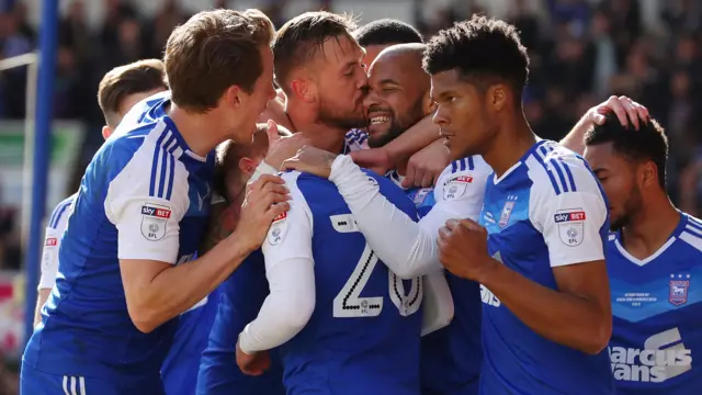 Ipswich celebrate