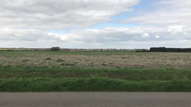 Proposed site for chicken farm