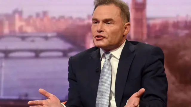 Peter Whittle, Deputy Leader of UKIP, appearing on the Andrew Marr Show