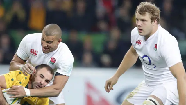 Jonathan Joseph and Joe Launchbury