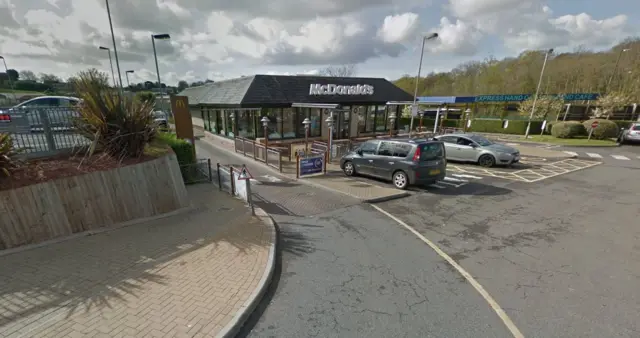 McDonald's, Torquay. Pic: Google