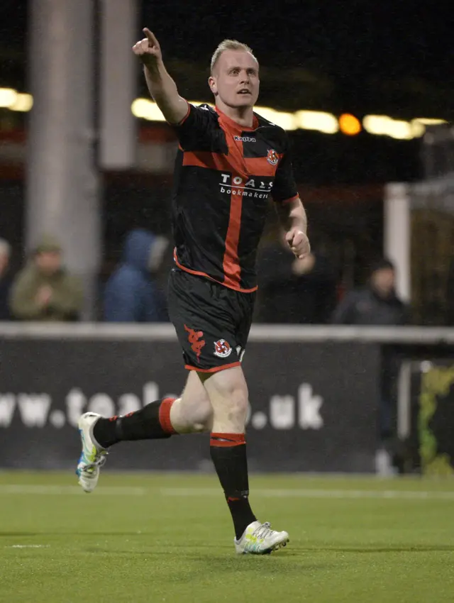 Crusaders striker Jordan Owens